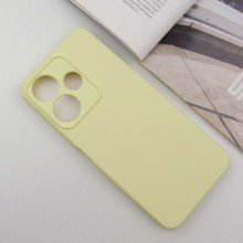 Чохол Silicone Cover Lakshmi Full Camera (AA) для Xiaomi Redmi 13 4G / Poco M6 4G – Жовтий