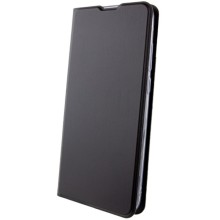 Кожаный чехол-книжка GETMAN Elegant (PU) для Xiaomi Redmi 13 4G / Poco M6 4G – Черный