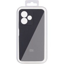 Чехол Silicone Cover Lakshmi Full Camera (AA) with logo для Xiaomi Redmi 13 4G / Poco M6 4G – Черный