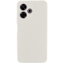 Чехол Silicone Cover Lakshmi Full Camera (AAA) для Xiaomi Redmi 13 4G / Poco M6 4G – Белый