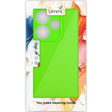 Чохол Silicone Cover Ummi Lakshmi Full Camera (AA) для Xiaomi Redmi 13 4G / Poco M6 4G – Салатовий