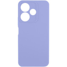 Чехол Silicone Cover Lakshmi Full Camera (AA) для Xiaomi Redmi 13 4G / Poco M6 4G – Сиреневый