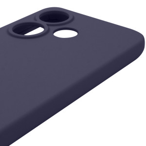 Чехол Silicone Cover Lakshmi Full Camera (AAA) для Xiaomi Redmi 13 4G / Poco M6 4G – Темно-синий