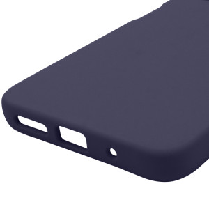 Чехол Silicone Cover Lakshmi Full Camera (AAA) для Xiaomi Redmi 13 4G / Poco M6 4G – Темно-синий
