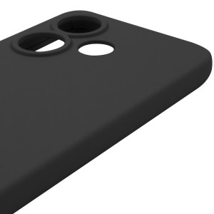 Чехол Silicone Cover Lakshmi Full Camera (AAA) для Xiaomi Redmi 13 4G / Poco M6 4G – Черный