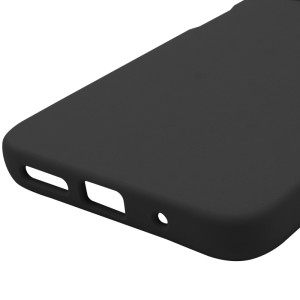 Чехол Silicone Cover Lakshmi Full Camera (AAA) для Xiaomi Redmi 13 4G / Poco M6 4G – Черный