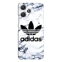 Чохли Адидас для Xiaomi POCO M6 (AlphaPrint) (Адідас на мраморі)