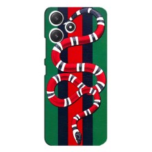 Чохли  GUCCI для Ксіаомі ПОКО М6 (AlphaPrint) (Gucci змія)