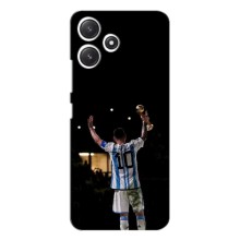 Чехлы Лео Месси Аргентина для Xiaomi POCO M6 (Лео Чемпион)