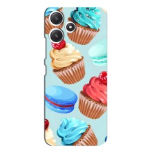 Чохли з фруктами для Xiaomi POCO M6 (VPrint) (Кексики)