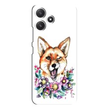 Чохли з картинкою Лисичка для Xiaomi POCO M6 (VPrint) (Весела лисичка)