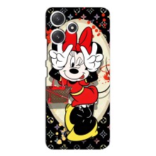 Чехол Disney Mouse Xiaomi POCO M6 (PREMIUMPrint) (Минни peace)