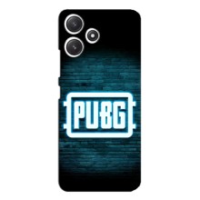 Чеjхол PUBG для Ксіаомі ПОКО М6 (AlphaPrint) (Лого PUBG)
