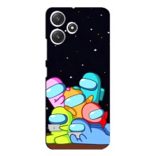 Чохли Амонг Ас для Xiaomi POCO M6 (AlphaPrint) (Скіни в космосі)
