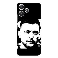 Чехол для Xiaomi POCO M6 (AlphaPrint - с принтом Зеленского) – Зеленский АРТ