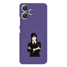 Чохли Венсдей на Xiaomi POCO M6 Уенсдей (AlphaPrint) (Венздей у чорному)