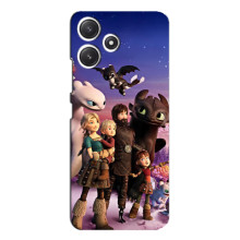 Чехол дракон Беззубик для Xiaomi POCO M6 – Герои дракона