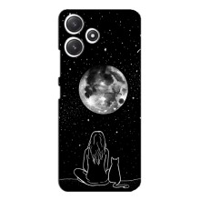 Чохол з малюнком кіт на Xiaomi POCO M6 (Дівчина з котом)