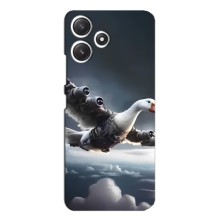 Чохол з мемом Тралалело тралала на Xiaomi POCO M6 (Бомбардіні гусіні)