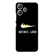 Силиконовый Чехол на Xiaomi POCO M6 с картинкой Nike (Later)