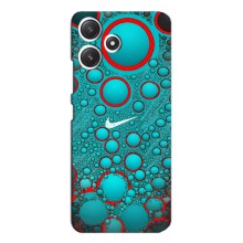 Силиконовый Чехол на Xiaomi POCO M6 с картинкой Nike (Найк зеленый)