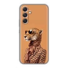 Чохол з принтом стильні тварини для Ксіяомі Поко М7 Плюс – Стильний леопард