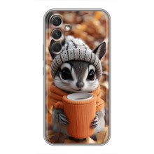 Печатный чехол «Зверята с кофе» для Xiaomi Poco M7 Plus