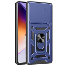 Чехол Ummi Camshield Serge Ring для Xiaomi Poco M7 Pro 5G – Синий