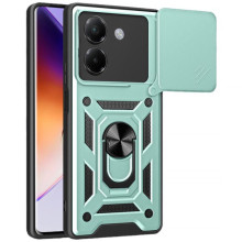 Чехол Ummi Camshield Serge Ring для Xiaomi Poco M7 Pro 5G – Зеленый
