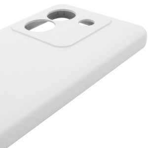 Чехол Silicone Cover Lakshmi Full Camera (AAA) для Xiaomi Poco M7 Pro 5G – Белый