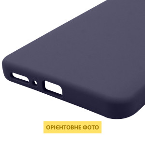Чехол Silicone Cover Lakshmi Full Camera (AAA) для Xiaomi Poco M7 Pro 5G – Темно-синий