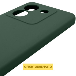 Чехол Silicone Cover Lakshmi Full Camera (AAA) для Xiaomi Poco M7 Pro 5G – Зеленый