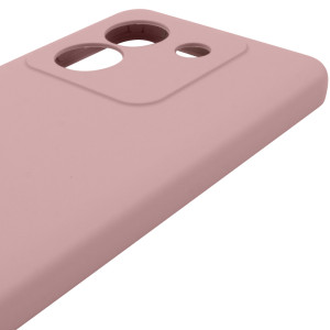 Чехол Silicone Cover Lakshmi Full Camera (AAA) для Xiaomi Poco M7 Pro 5G – Розовый