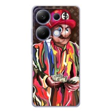 Брендновые Чехлы для Xiaomi Poco M7 Pro 5G - (PREMIUMPrint) (Mario LV)