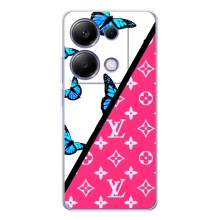 Брендновые Чехлы для Xiaomi Poco M7 Pro 5G - (PREMIUMPrint) (Мода LV)