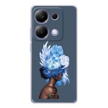 Чехлы (ART) Цветы на Xiaomi Poco M7 Pro 5G (VPrint) (Цветы на голове)