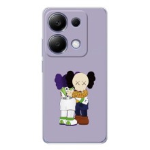 Чехлы для Xiaomi Poco M7 Pro 5G - Bearbrick Louis Vuitton (PREMIUMPrint) (Дружба Беарбрик)