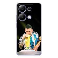 Чехлы для Xiaomi Poco M7 Pro 5G (Leo чемпион) (AlphaPrint) (Кубок Месси)
