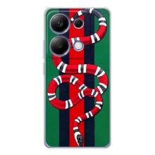 Чехлы ГУЧЧИ для Поко М7 Про 5G (AlphaPrint) (Gucci змия)