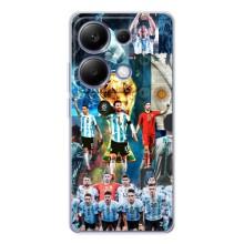 Чехлы Месси для Xiaomi Poco M7 Pro 5G (AlphaPrint) (Аргентина Месси)