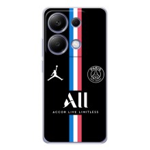 Чехлы PSG для Xiaomi Poco M7 Pro 5G (AlphaPrint) (футболка ПСЖ)