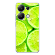 Чехлы с Фруктами для Xiaomi Poco M7 Pro 5G (VPrint) (Лайм)