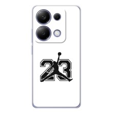 Чехлы для Xiaomi Poco M7 Pro 5G - с картинкой JORDAN (AlphaPrint) (Jordan 23)