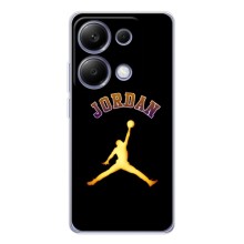 Чехлы для Xiaomi Poco M7 Pro 5G - с картинкой JORDAN (AlphaPrint) (Jordan Gold)