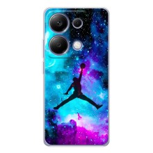 Чехлы для Xiaomi Poco M7 Pro 5G - с картинкой JORDAN (AlphaPrint) (Яркий Джордан)