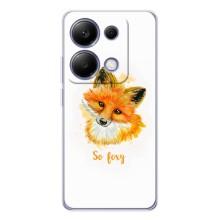 Чехлы с картинкой Лисички для Xiaomi Poco M7 Pro 5G (VPrint) (Девочка Лиса)