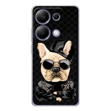 Чехлы с крутыми принтами для Xiaomi Poco M7 Pro 5G - (PREMIUMPrint) (Стильная собака)