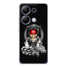 Чехлы с крутыми принтами для Xiaomi Poco M7 Pro 5G - (PREMIUMPrint) (Супер Марио)