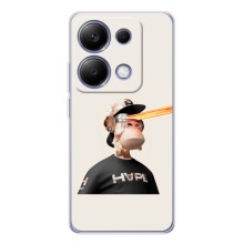 Чехлы с Обезьянами NFT для Xiaomi Poco M7 Pro 5G (AlphaPrint) (обезьяна NFT в очках)