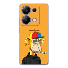 Чехлы с Обезьянами NFT для Xiaomi Poco M7 Pro 5G (AlphaPrint) (Скучающая Обезьяна NFT)
